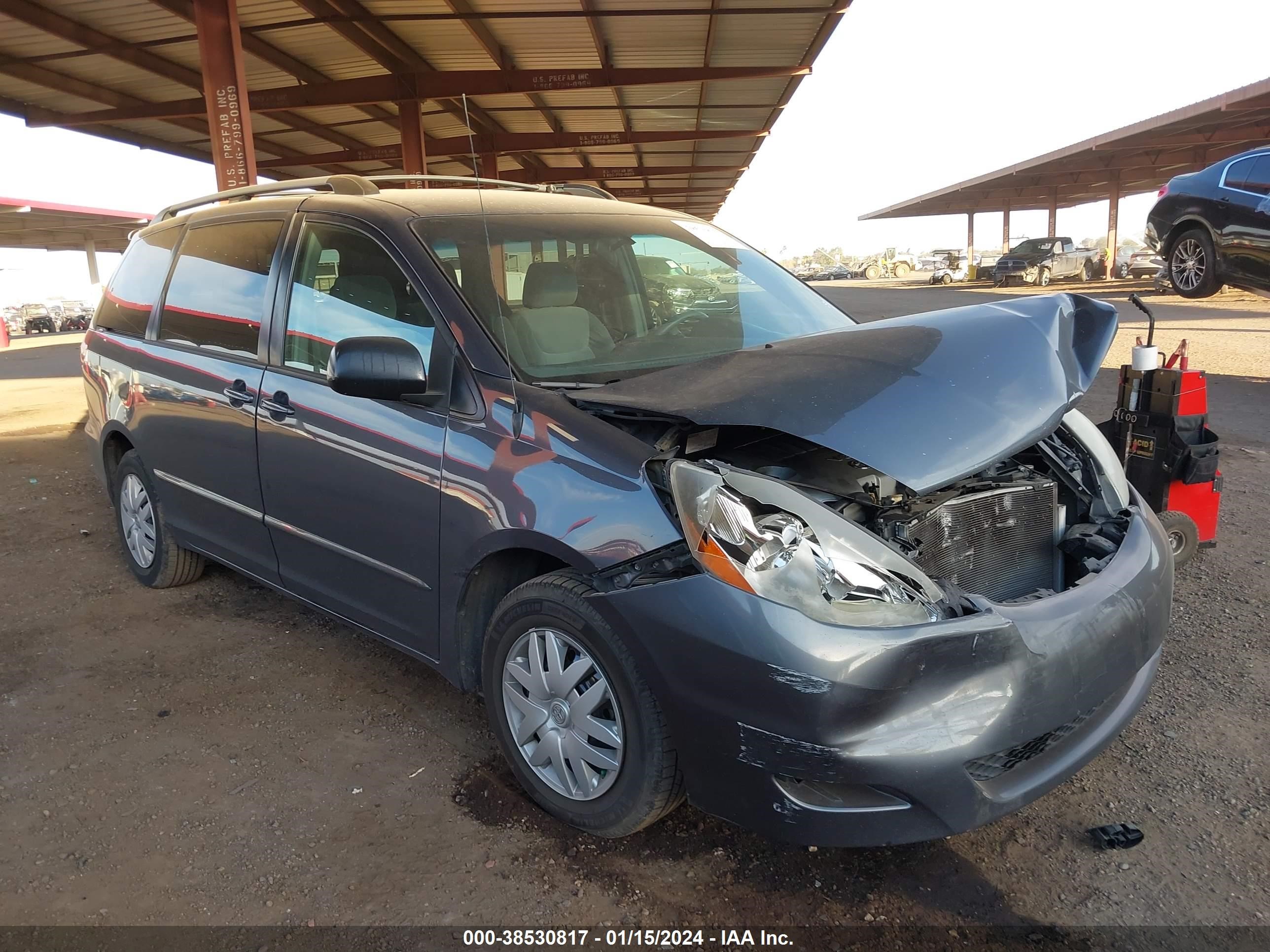 toyota sienna 2007 5tdzk23c87s034181