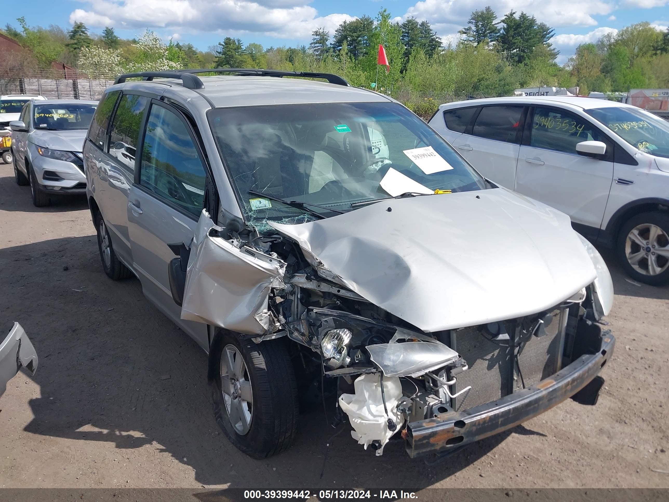 toyota sienna 2008 5tdzk23c88s159988