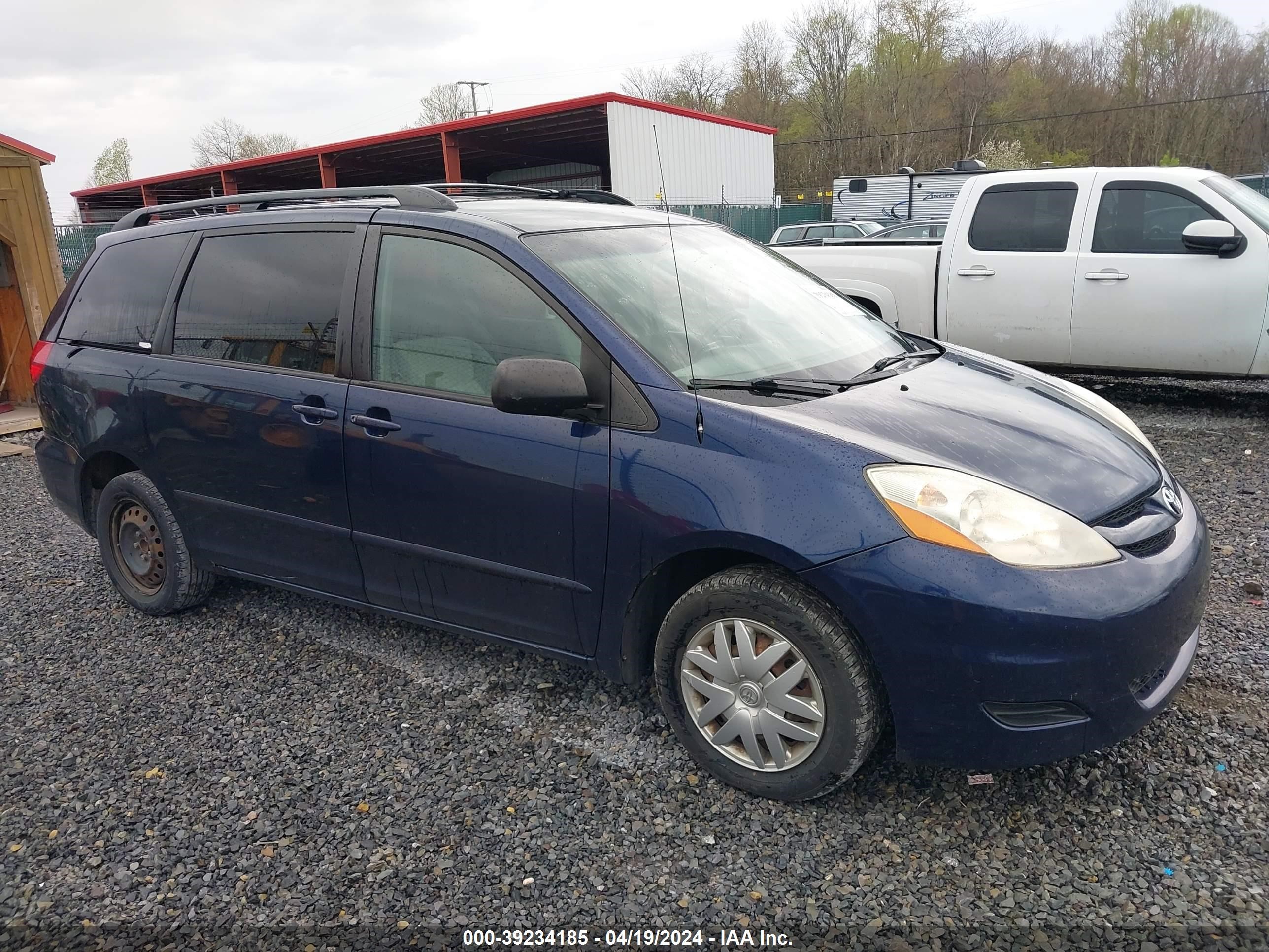 toyota sienna 2007 5tdzk23c97s096995