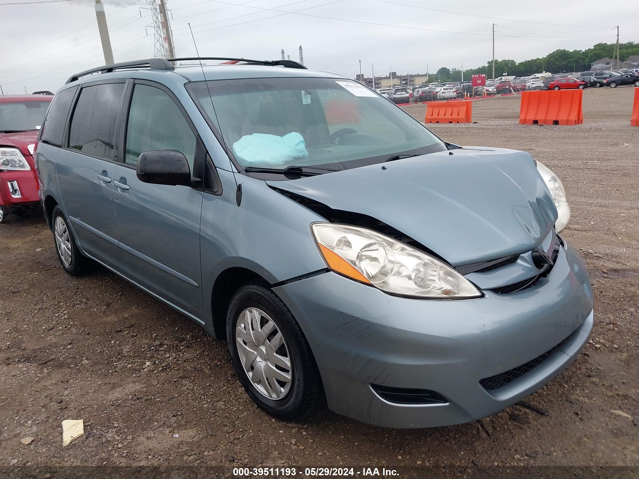 toyota sienna 2009 5tdzk23c99s244078