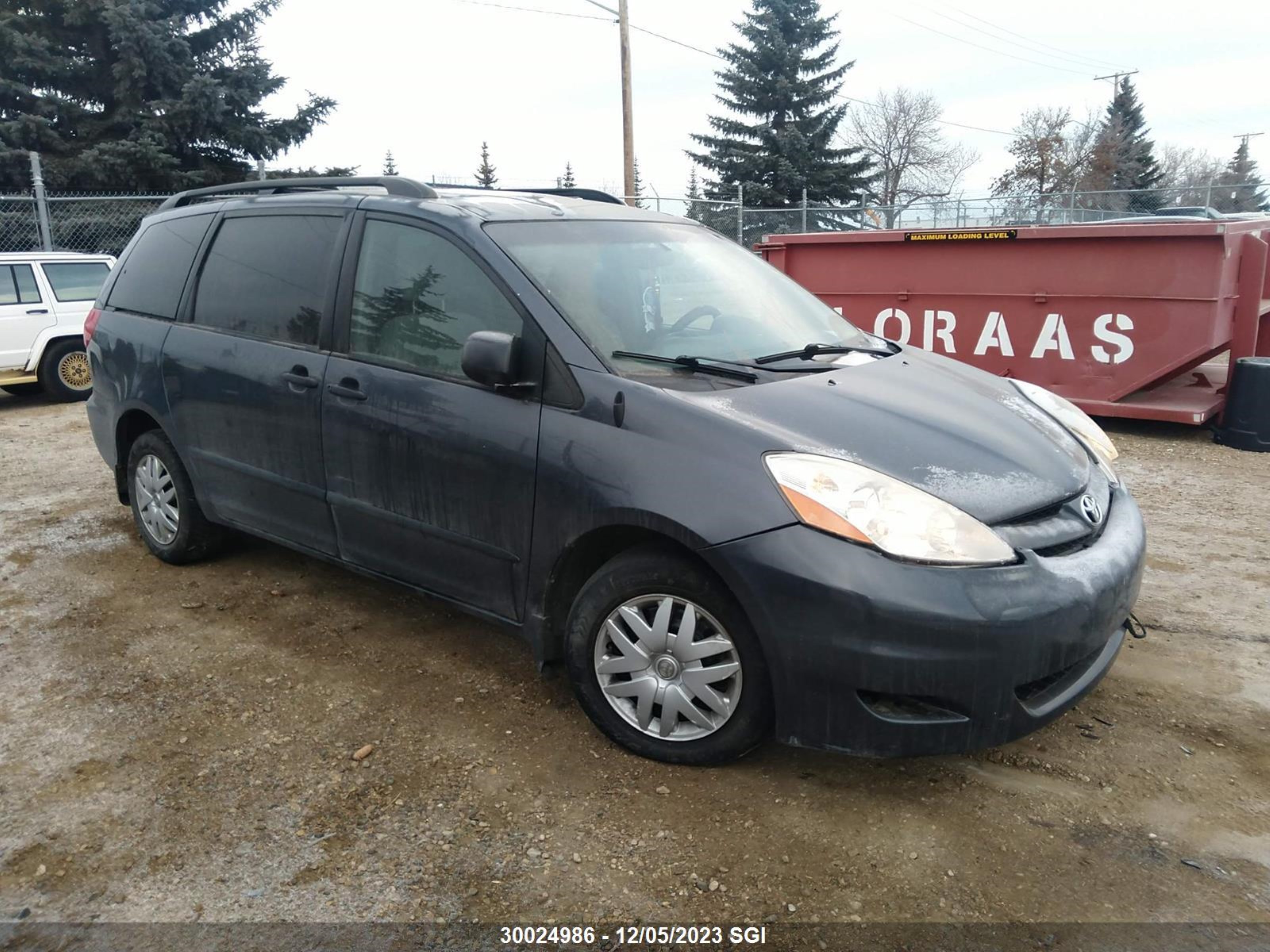 toyota sienna 2009 5tdzk29c09s233610