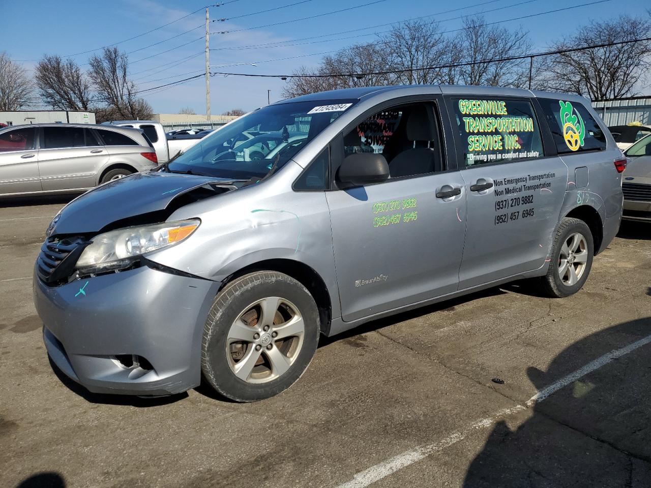 toyota sienna 2016 5tdzk3dc7gs721186