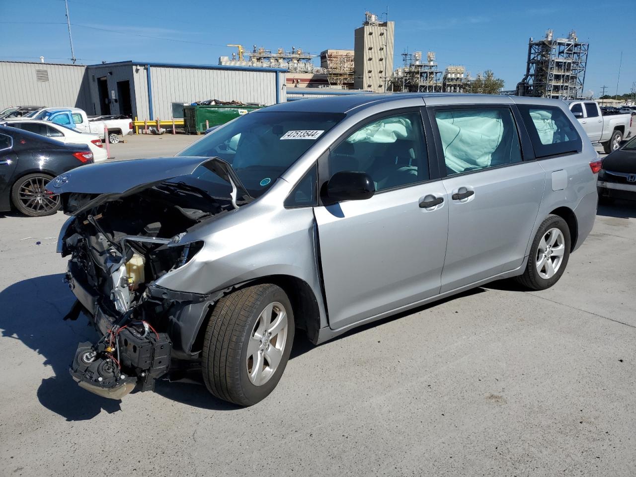 toyota sienna 2016 5tdzk3dc7gs756195