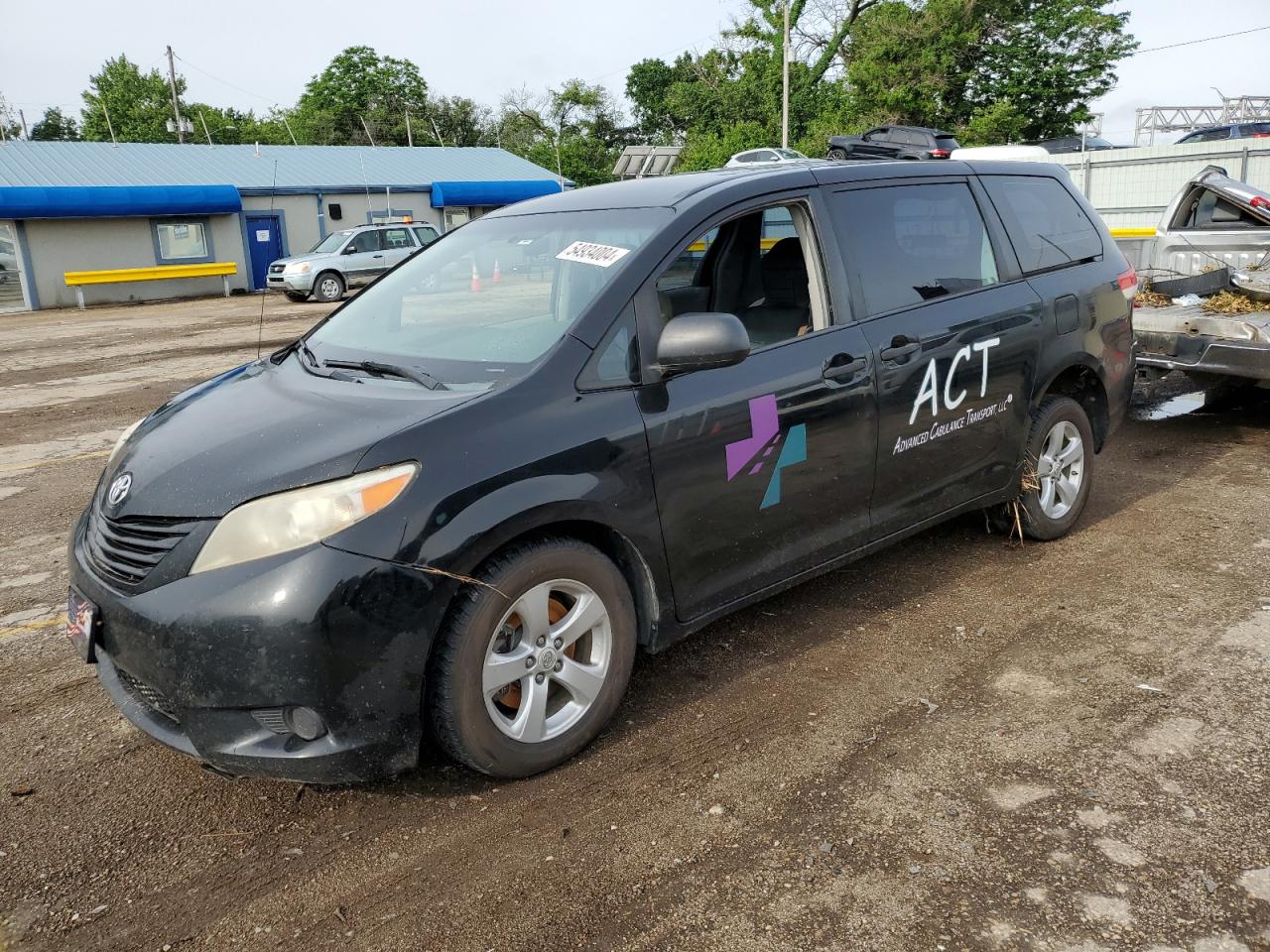 toyota sienna 2012 5tdzk3dc9cs272913