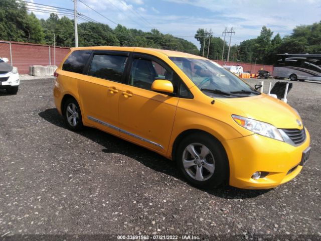 toyota sienna 2011 5tdzk3dcxbs076171