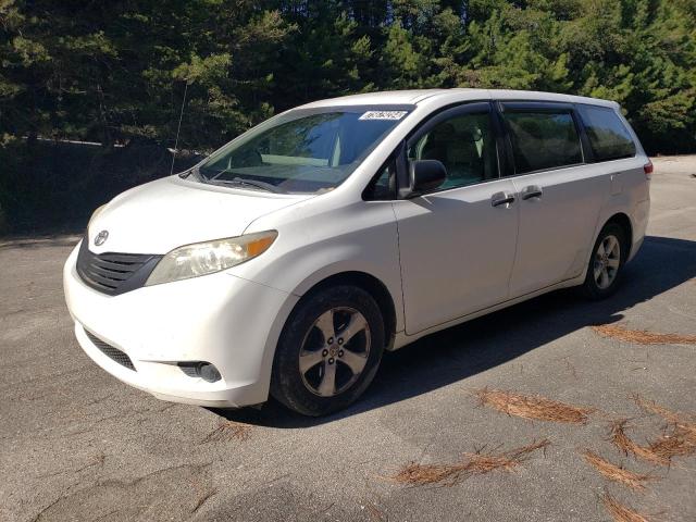 toyota sienna 2011 5tdzk3dcxbs156487