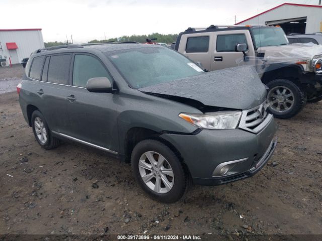 toyota highlander 2013 5tdzk3eh0ds135676