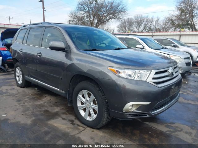 toyota highlander 2012 5tdzk3eh1cs077110