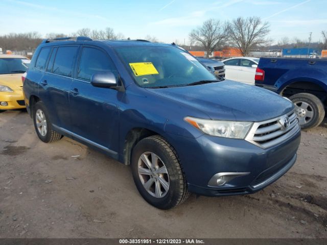 toyota highlander 2013 5tdzk3eh1ds106803