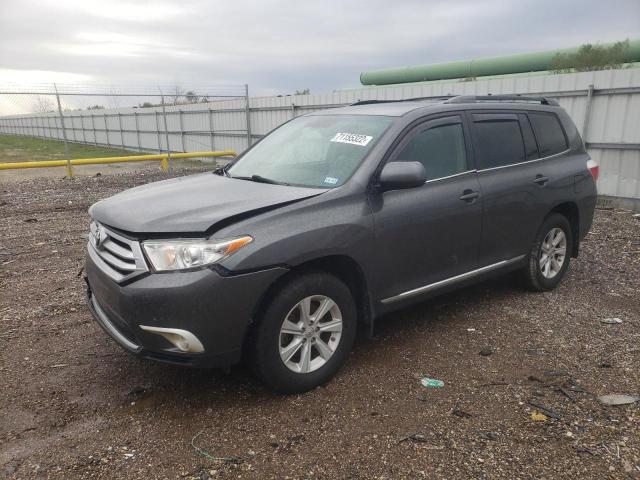 toyota highlander 2013 5tdzk3eh1ds129479