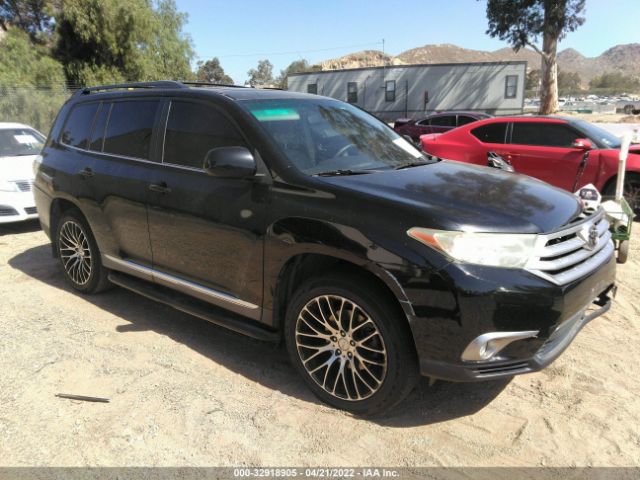 toyota highlander 2013 5tdzk3eh2ds093091