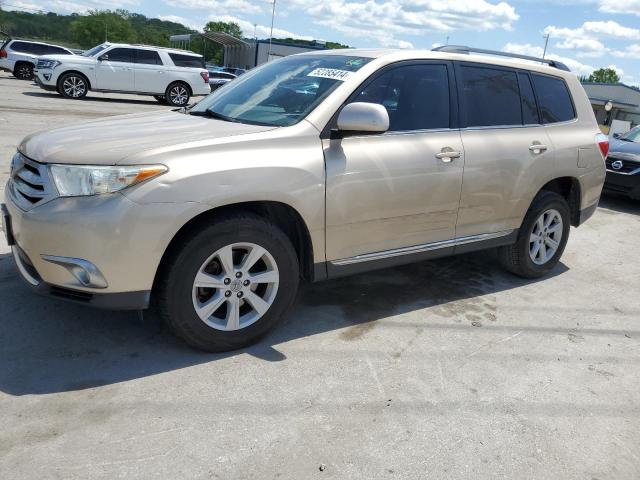 toyota highlander 2011 5tdzk3eh4bs034640