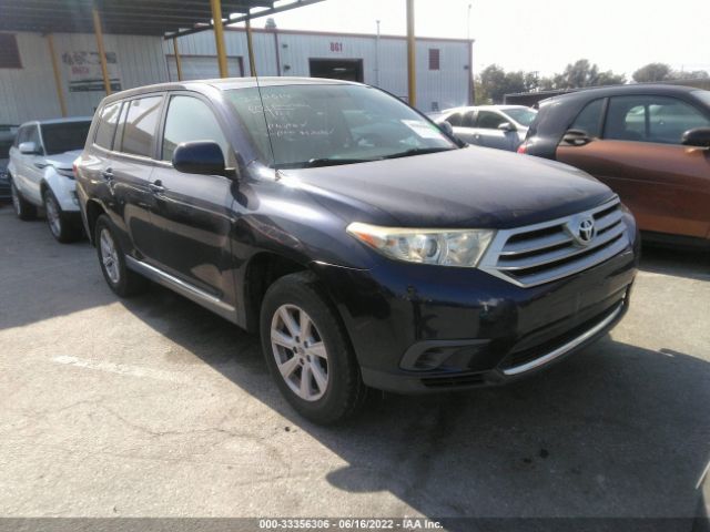 toyota highlander 2012 5tdzk3eh7cs086880