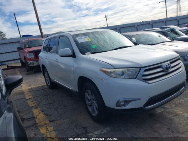 toyota highlander 2013 5tdzk3eh7ds123461