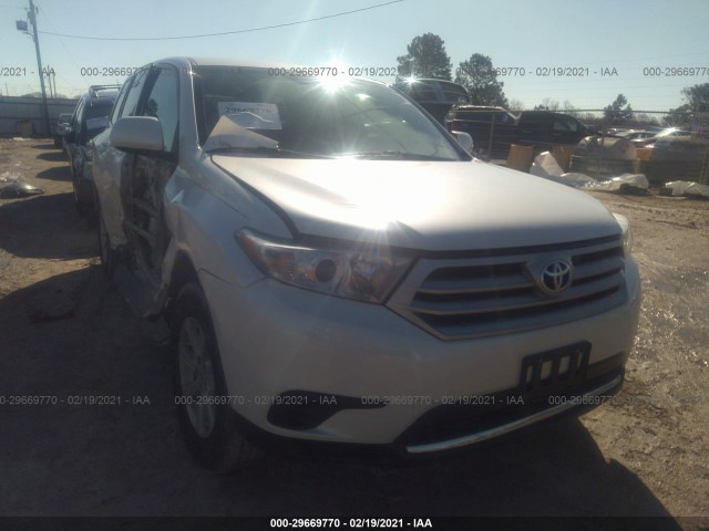 toyota highlander 2013 5tdzk3eh7ds133343