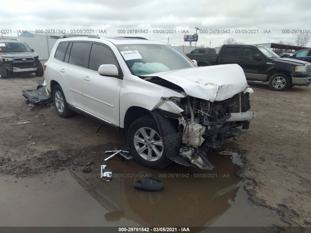 toyota highlander 2013 5tdzk3eh8ds136896