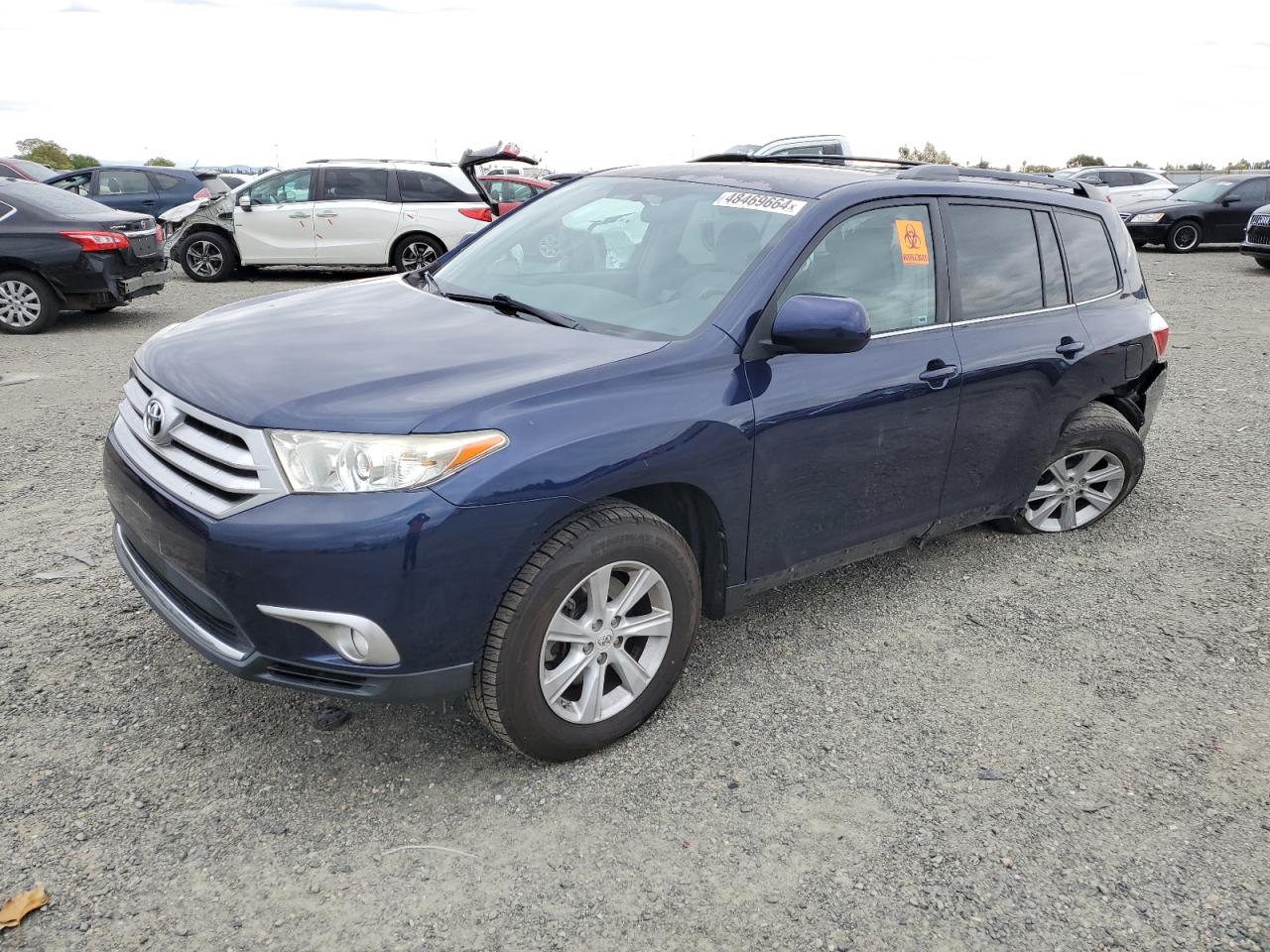 toyota highlander 2012 5tdzk3eh9cs061334