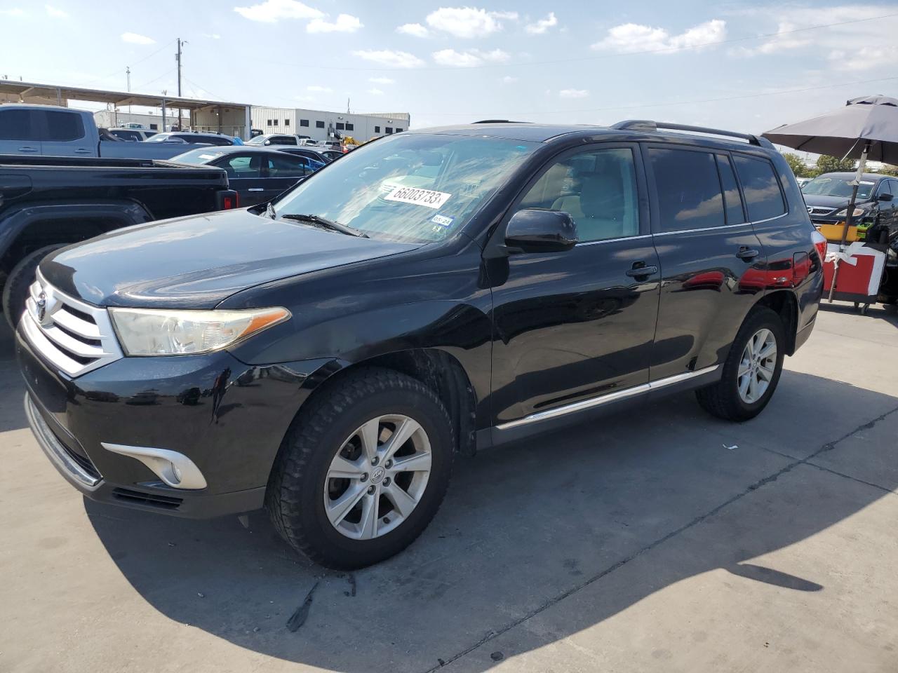 toyota highlander 2011 5tdzk3ehxbs026140