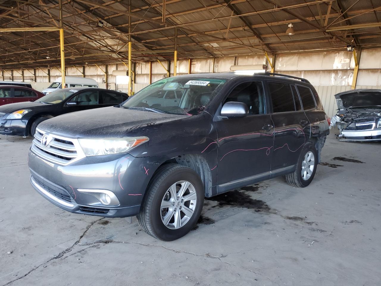 toyota highlander 2012 5tdzk3ehxcs068423