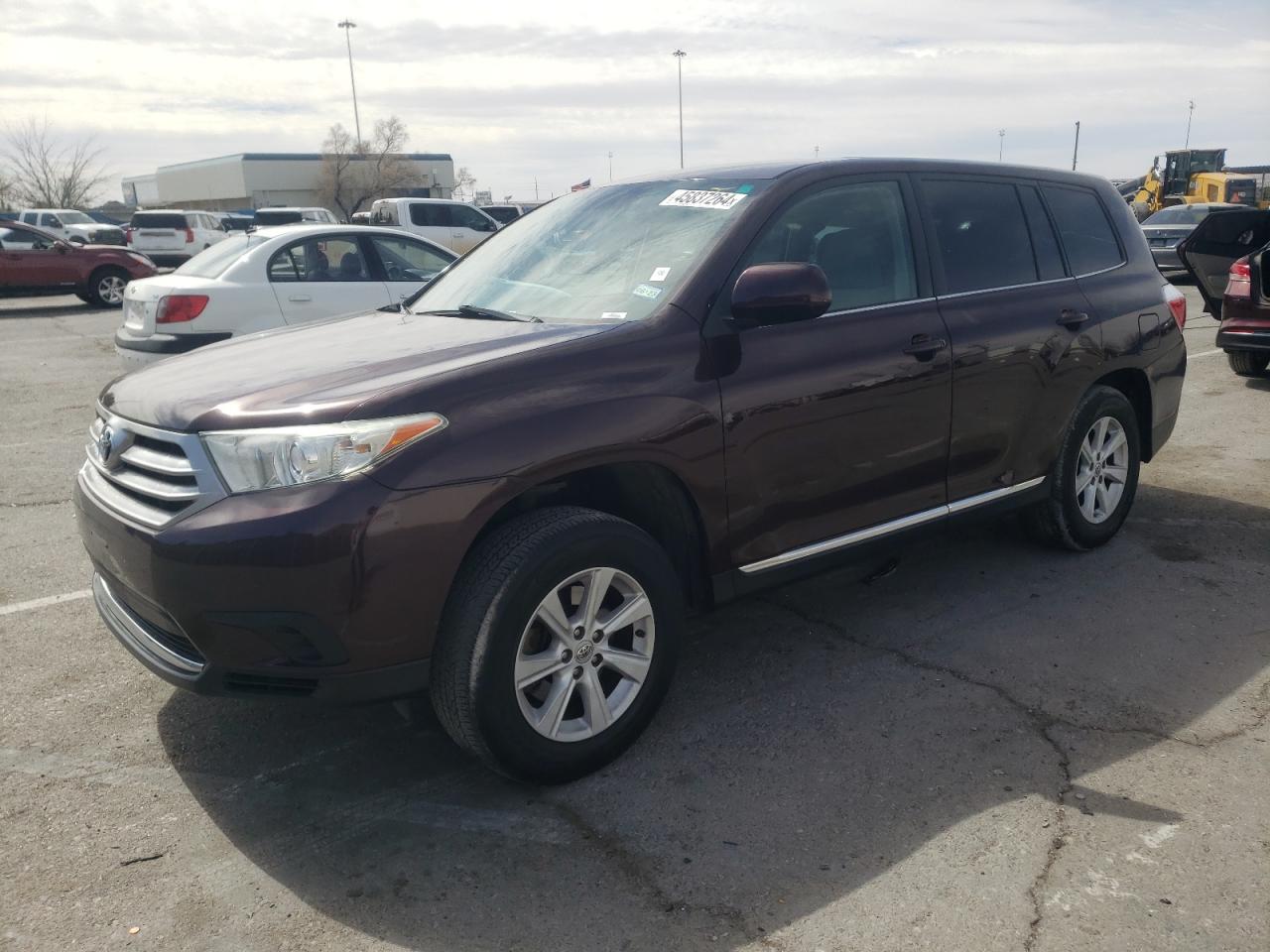 toyota highlander 2013 5tdzk3ehxds092321