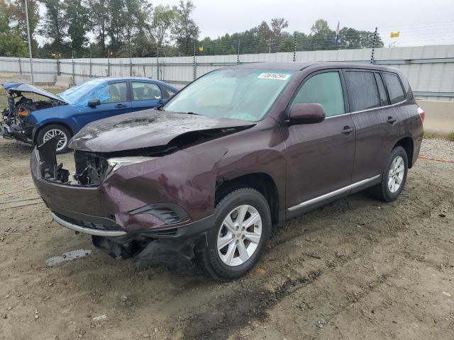 toyota highlander 2013 5tdzk3ehxds102233