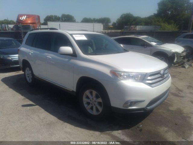 toyota highlander 2013 5tdzk3ehxds119629