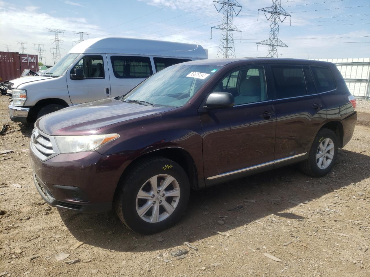 toyota highlander 2013 5tdzk3ehxds125141