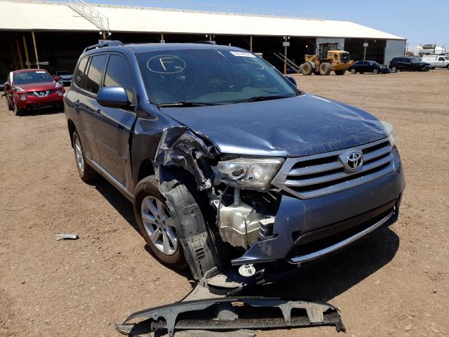 toyota highlander 2013 5tdzk3ehxds132574