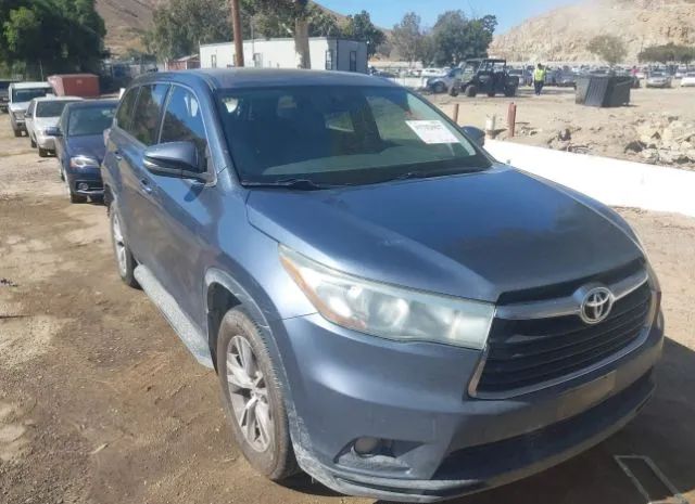 toyota highlander 2015 5tdzkrfh2fs059754