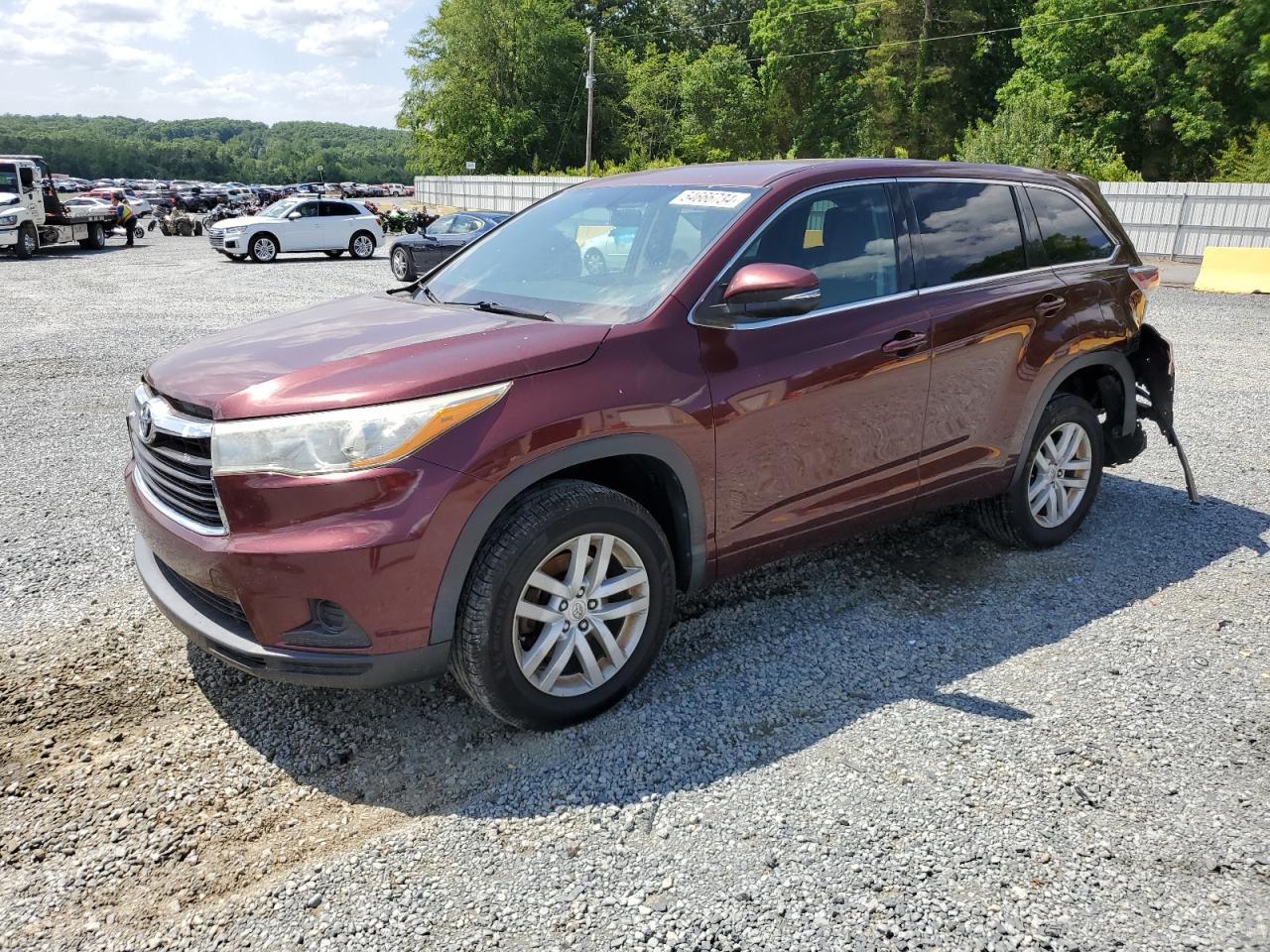 toyota highlander 2015 5tdzkrfh2fs099204