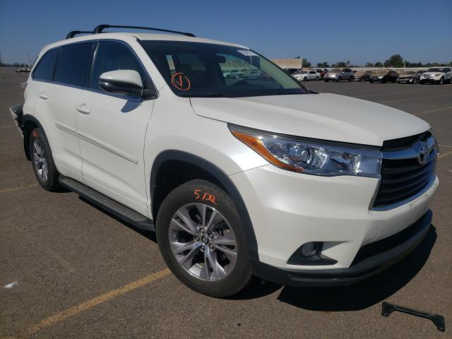 toyota highlander 2016 5tdzkrfh2gs168684