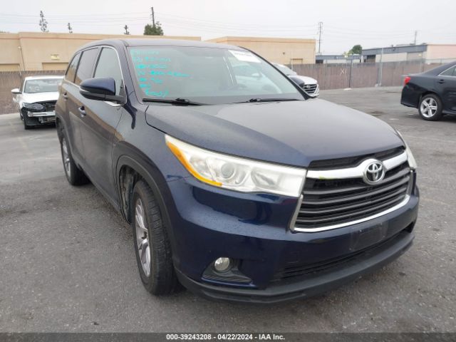 toyota highlander 2014 5tdzkrfh3es020637