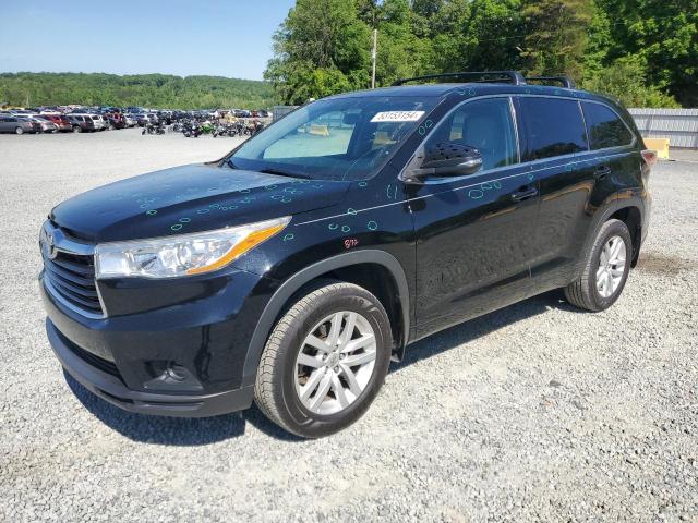 toyota highlander 2014 5tdzkrfh3es036238