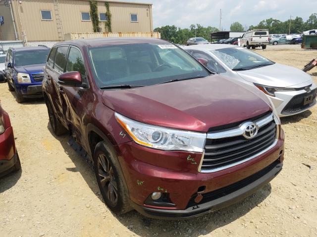 toyota highlander 2014 5tdzkrfh4es020968