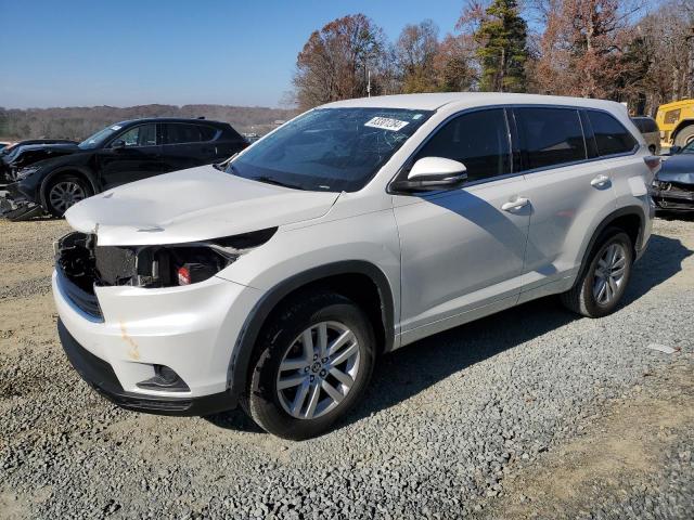 toyota highlander 2016 5tdzkrfh4gs129787