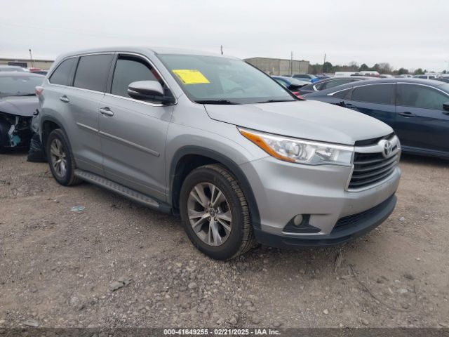 toyota highlander 2016 5tdzkrfh5gs154794