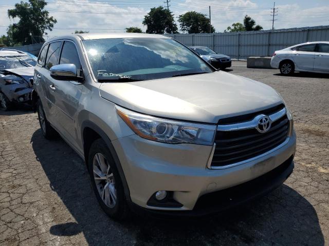 toyota highlander 2015 5tdzkrfh7fs078509