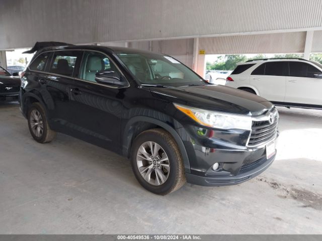 toyota highlander 2016 5tdzkrfh7gs123014