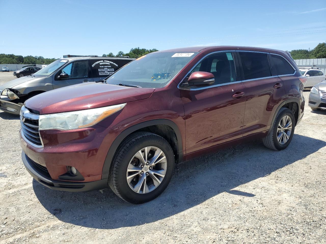 toyota highlander 2015 5tdzkrfh8fs064358