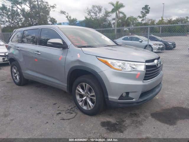 toyota highlander 2016 5tdzkrfh8gs179768