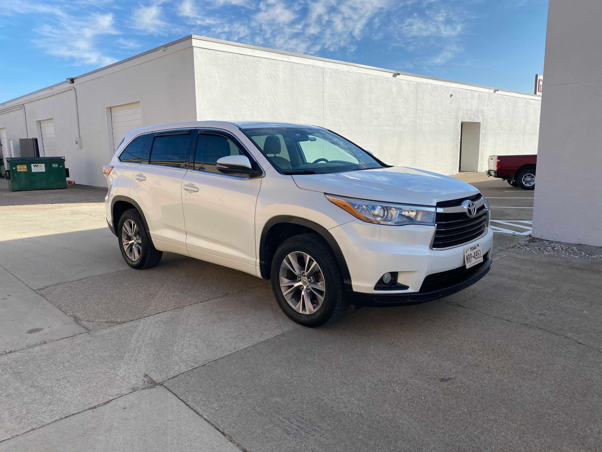 toyota highlander 2015 5tdzkrfh9fs053742