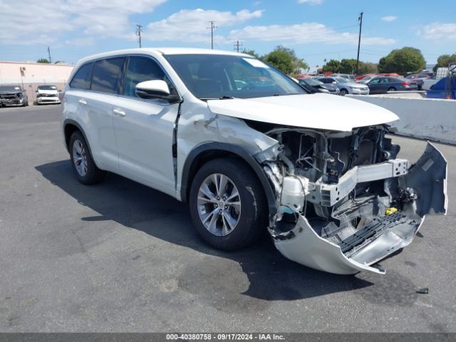 toyota highlander 2015 5tdzkrfh9fs094713