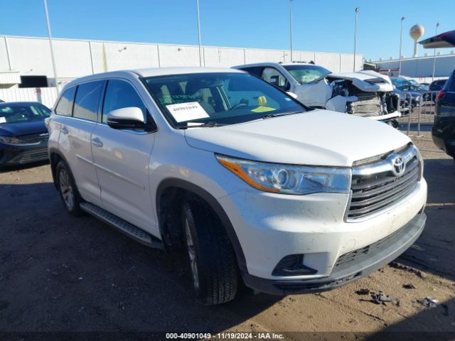 toyota highlander 2016 5tdzkrfh9gs177379