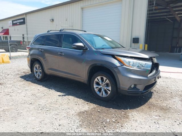 toyota highlander 2016 5tdzkrfh9gs184588