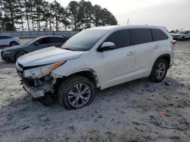 toyota highlander 2014 5tdzkrfhxes023020