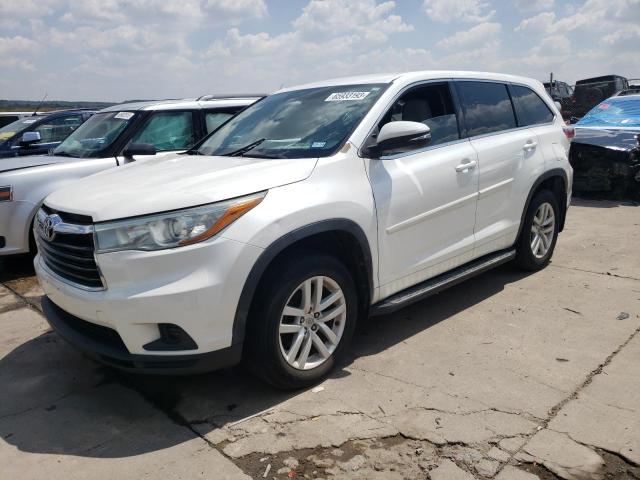 toyota highlander 2015 5tdzkrfhxfs068511