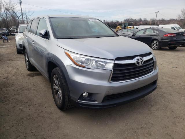 toyota highlander 2015 5tdzkrfhxfs107730