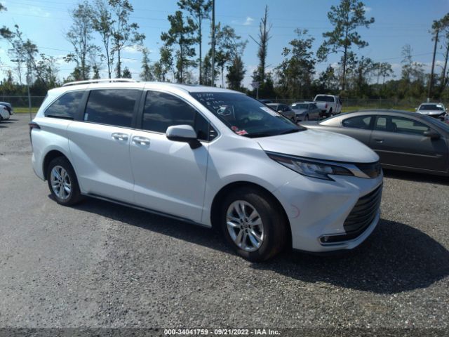 toyota sienna 2022 5tdzrkec5ns099494