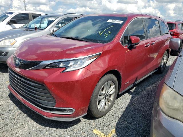 toyota sienna lim 2021 5tdzrkec6ms033308