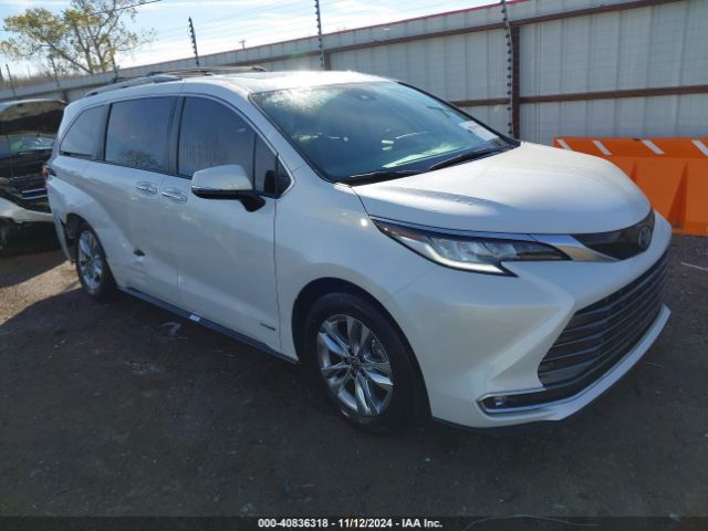 toyota sienna 2021 5tdzrkec7ms038159